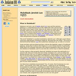 Halakhah: Jewish Law