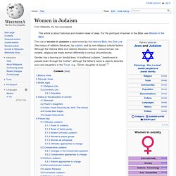 Women in Judaism