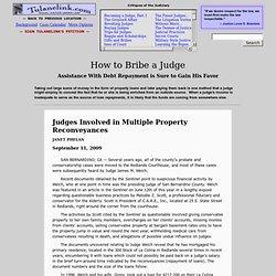 Judges and Mortgage Loans