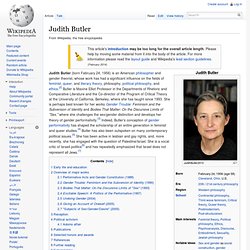 Judith Butler