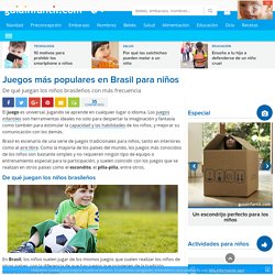 Juegos más populares en Brasil para niños