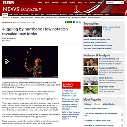 Juggling by numbers: How notation revealed new tricks