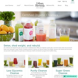 Juice fast and cleanses by Urban Remedy