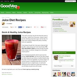 Juice Diet Recipes