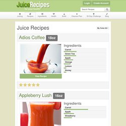Juice Recipes: Find the juice recipe for you