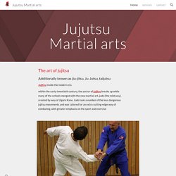 Jujutsu Martial arts