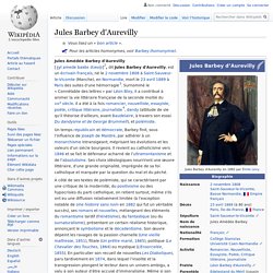 Jules Barbey d'Aurevilly