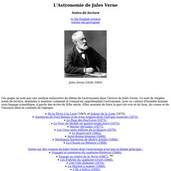 Jules Verne - Astronomie