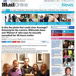 Julian Assange rape claim: Is this the photo that could clear him?
