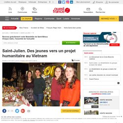 Saint-Julien. Des jeunes vers un projet humanitaire au Vietnam
