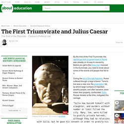 Julius Caesar and His Rise to Power in the Roman Republic