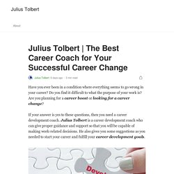 The Best Career Coach for Your Successful Career Change