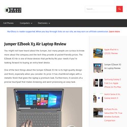 Jumper EZbook X3 Air Laptop Review - HariDiary