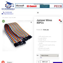 Jumper Wires 40Pcs Buy Online