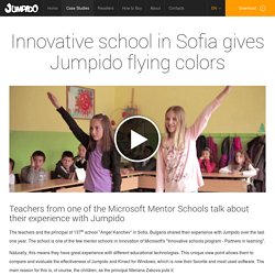 Case study with Jumpido and Kinect in 137th school, Sofia, Bulgaria