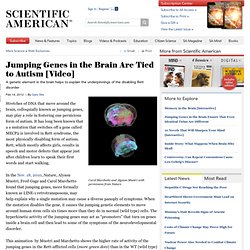 Jumping Genes in the Brain Are Tied to Autism [Video]