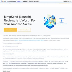 JumpSend (Launch) Review: Is It Worth For Your Amazon Sales?