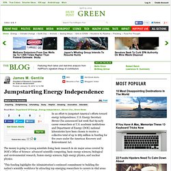 Jumpstarting Energy Independence