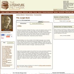 The Jungle Book by Rudyard Kipling. Search eText, Read Online, Study, Discuss.
