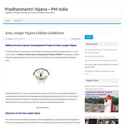 Ama Jungle Yojana Odisha Guidelines