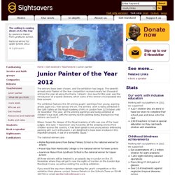 Junior Painter of the Year 2012 - Sightsavers