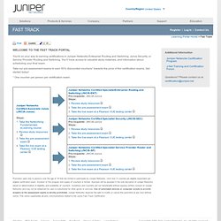 Learning Portal - Juniper Learning Portal - Fast Track