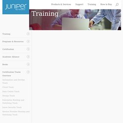 Networks Certification Program Tracks – Network Certification Exams - Juniper Networks