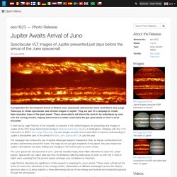 Jupiter Awaits Arrival of Juno