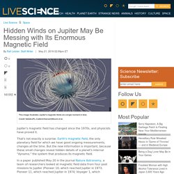 Hidden Winds on Jupiter May Be Messing with Its Enormous Magnetic Field