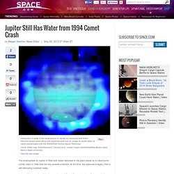 Jupiter Still Has Water from 1994 Comet Crash