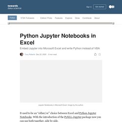 Python in Excel. Videos