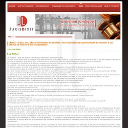 Formation juridique (cours, séminaires, conférences)
