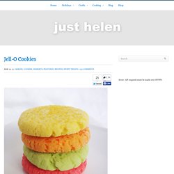 Jell-O Cookies