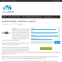 Justhost - Opinión Sincera sobre Relación Calidad / Precio