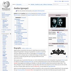 Justice (groupe)