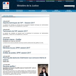 Ministère de la Justice