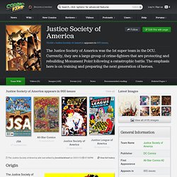 Justice Society of America (comic book team)