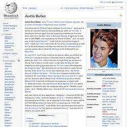 Wiki de Justin Bieber