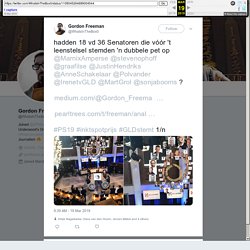 Gordon Freeman on Twitter: "hadden 18 vd 36 Senatoren die vóór 't leenstelsel stemden 'n dubbele pet op @MarnixAmperse @stevenophoff @graafilse @JustinHendriks @AnneSchakelaar @Polvander @IrenetvGLD @MartGrol @sonjabooms ?
