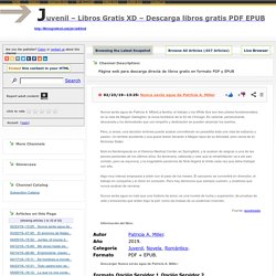 Juvenil – Libros Gratis XD – Descarga libros gratis PDF EPUB