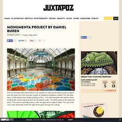 Monumenta project by Daniel Buren