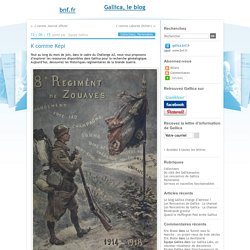 Les historiques régimentaires sur Gallica (site de la BNF)