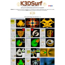 K3DSurf : 3d surface generator