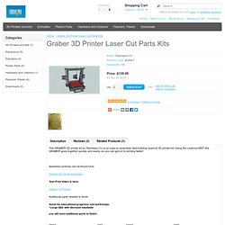 Graber 3D Printer Laser Cut Parts Kits
