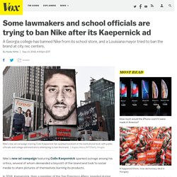 Nike’s Kaepernick ad has some state officials trying to ban the brand
