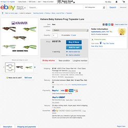 Kahara Baby Kahara Frog Topwater Lure