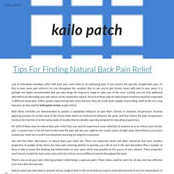 kailo patch