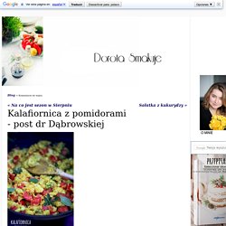 Kalafiornica z pomidorami - post dr Dąbrowskiej