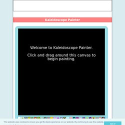 Kaleidoscope Painter - permadi.com