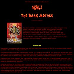 Kali - The Dark Mother
